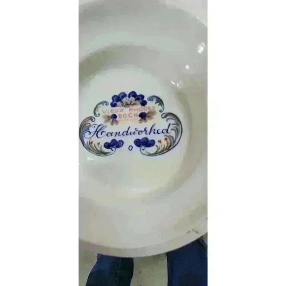 Boch Vieux Rhodes Delft-Tureen With Underplate - Picture 8 of 12